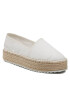 Tommy Jeans Еспадрили Flatform Espadrille EN0EN02078 Бял - Pepit.bg