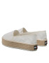 Tommy Jeans Еспадрили Flatform Espadrille EN0EN02078 Бял - Pepit.bg