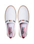 Tommy Jeans Еспадрили Logo Espadrille EM0EM00676 Бял - Pepit.bg
