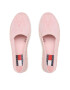 Tommy Jeans Еспадрили Logomania Espadrille EN0EN02079 Розов - Pepit.bg