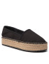 Tommy Jeans Еспадрили Platform Espadrille EN0EN01832 Черен - Pepit.bg