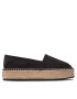 Tommy Jeans Еспадрили Platform Espadrille EN0EN01832 Черен - Pepit.bg