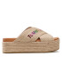 Tommy Jeans Еспадрили Rainbow Branding Mule Flatform EN0EN01313 Бежов - Pepit.bg