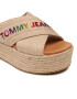 Tommy Jeans Еспадрили Rainbow Branding Mule Flatform EN0EN01313 Бежов - Pepit.bg