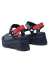 Tommy Jeans Еспадрили Wedge Sandal EN0EN01810 Тъмносин - Pepit.bg