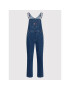 Tommy Jeans Гащеризон с презрамки Tjw Denim Dungaree DW0DW13411 Тъмносин Relaxed Fit - Pepit.bg