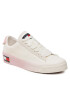 Tommy Jeans Гуменки Vulc Flatform Canvas EN0EN02096 Бял - Pepit.bg