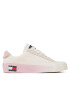 Tommy Jeans Гуменки Vulc Flatform Canvas EN0EN02096 Бял - Pepit.bg