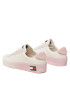 Tommy Jeans Гуменки Vulc Flatform Canvas EN0EN02096 Бял - Pepit.bg