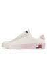 Tommy Jeans Гуменки Vulc Flatform Canvas EN0EN02096 Бял - Pepit.bg