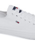 Tommy Jeans Гуменки Wmns Long Lace Up Vulc EN0EN00940 Бял - Pepit.bg