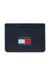 Tommy Jeans Калъф за кредитни карти Tjm Heritage Leather Cc Holder AM0AM12085 Тъмносин - Pepit.bg