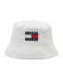 Tommy Jeans Капела Heritage Bucket AW0AW12425 Бял - Pepit.bg