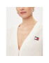 Tommy Jeans Кардиган Essential DW0DW17253 Бял Relaxed Fit - Pepit.bg