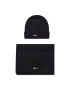 Tommy Jeans Комплект шал и шапка TJM Scarf And Beanie Gp AM0AM08344 Черен - Pepit.bg