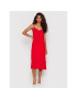 Tommy Jeans Лятна рокля Essential DW0DW12858 Червен Regular Fit - Pepit.bg