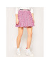 Tommy Jeans Мини пола Printed DW0DW08344 Розов Regular Fit - Pepit.bg