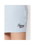 Tommy Jeans Мини пола Script DW0DW13708 Син Slim Fit - Pepit.bg