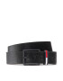 Tommy Jeans Мъжки колан Tjm Elevated Leather 4.0 AM0AM10384 Черен - Pepit.bg