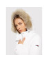 Tommy Jeans Парка Tjw Technical DW0DW11092 Бял Regular Fit - Pepit.bg
