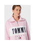 Tommy Jeans Плетена рокля Auth Serif 2 DW0DW14413 Розов Regular Fit - Pepit.bg