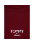 Tommy Jeans Плетена рокля Ess Logo DW0DW16481 Бордо Slim Fit - Pepit.bg