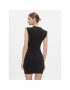 Tommy Jeans Плетена рокля Tjw Taping Sweater Midi Dress DW0DW17415 Черен Slim Fit - Pepit.bg