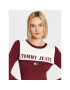 Tommy Jeans Плетена рокля Archive DW0DW14400 Бордо Regular Fit - Pepit.bg