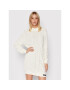 Tommy Jeans Плетена рокля Cable DW0DW11270 Бял Regular Fit - Pepit.bg