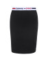 Tommy Jeans Пола тип молив Bodycon DW0DW08120 Черен Slim Fit - Pepit.bg