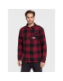 Tommy Jeans Преходно яке Sherpa Flannel DM0DM15132 Бордо Regular Fit - Pepit.bg