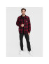 Tommy Jeans Преходно яке Sherpa Flannel DM0DM15132 Бордо Regular Fit - Pepit.bg