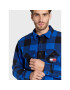 Tommy Jeans Преходно яке Sherpa Flannel DM0DM15132 Тъмносин Regular Fit - Pepit.bg