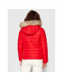 Tommy Jeans Пухено яке Essential DW0DW09062 Червен Slim Fit - Pepit.bg