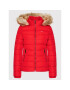 Tommy Jeans Пухено яке Essential DW0DW09062 Червен Slim Fit - Pepit.bg