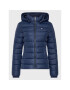 Tommy Jeans Пухено яке Basic DW0DW13741 Тъмносин Regular Fit - Pepit.bg