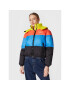 Tommy Jeans Пухено яке Colorblock DW0DW14312 Цветен Relaxed Fit - Pepit.bg