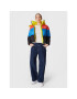 Tommy Jeans Пухено яке Colorblock DW0DW14312 Цветен Relaxed Fit - Pepit.bg