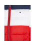 Tommy Jeans Пухено яке Colorblock DW0DW17257 Цветен Slim Fit - Pepit.bg