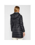 Tommy Jeans Пухено яке Essential DW0DW09060 Черен Regular Fit - Pepit.bg