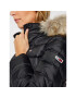 Tommy Jeans Пухено яке Essential DW0DW09060 Черен Regular Fit - Pepit.bg