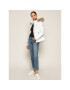Tommy Jeans Пухено яке Essential DW0DW09062 Бял Slim Fit - Pepit.bg