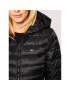 Tommy Jeans Пухено яке Quilted Zip DW0DW06748 Черен Regular Fit - Pepit.bg