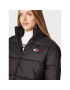 Tommy Jeans Пухено яке Reverse DW0DW13751 Черен Regular Fit - Pepit.bg