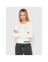 Tommy Jeans Пуловер Cable DW0DW11004 Бял Regular Fit - Pepit.bg