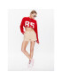 Tommy Jeans Пуловер DW0DW15396 Червен Relaxed Fit - Pepit.bg