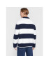 Tommy Jeans Пуловер Serif Stripe DM0DM15154 Тъмносин Relaxed Fit - Pepit.bg