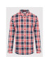 Tommy Jeans Риза Essential Poplin DM0DM13041 Тъмносин Regular Fit - Pepit.bg