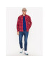 Tommy Jeans Риза Small Check DM0DM16608 Червен Regular Fit - Pepit.bg