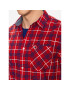 Tommy Jeans Риза Small Check DM0DM16608 Червен Regular Fit - Pepit.bg